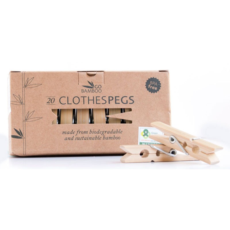 Image of wooden pegs in a carboard box